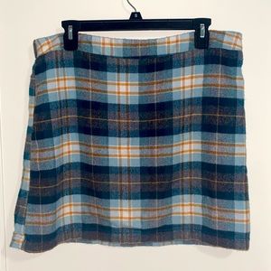 Plaid American Eagle Skirt